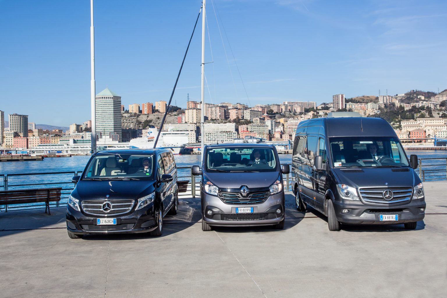 Genovarent Noleggio auto, Noleggio pullman a Genova